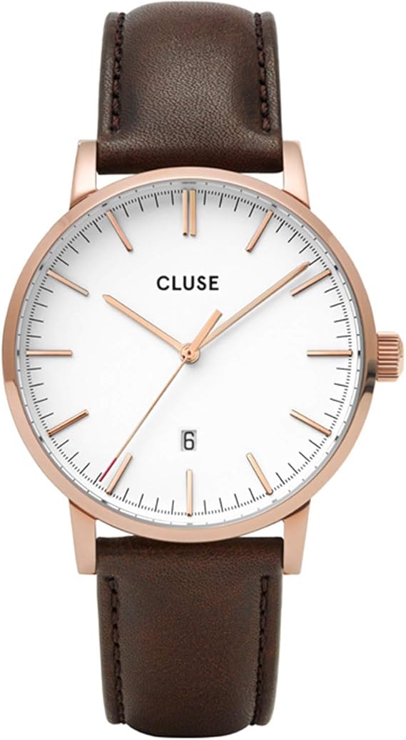 Amazon Cluse メンズ Aravis 40mm ブラウンレザーバンド スチールケース クォーツ ホワイトダイヤル アナログウォッチ Cw メンズ腕時計 腕時計 通販 Amazon Cluse メンズ Aravis 40mm ブラウンレザーバンド スチールケース クォーツ ホワイトダイヤル アナログウォッチ Cw メンズ腕時計 腕時計 通販