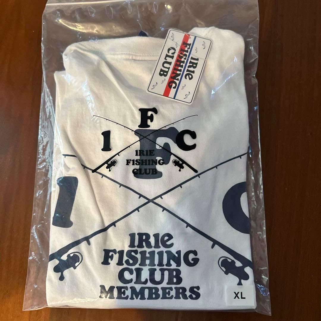 IRIE FISHING CLUB Tシャツ XL ホワイト　メンバーズ限定 IRIE FISHING CLUB Tシャツ XL ホワイト メンバーズ限定