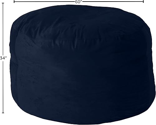 Miniatura 303 de Sofa Sack - Sillón puff de 5 pies, color carbón, solo funda Carbón - Solo funda,Lima - Solo funda,Mandarina - Solo funda,Aqua Marine - Solo