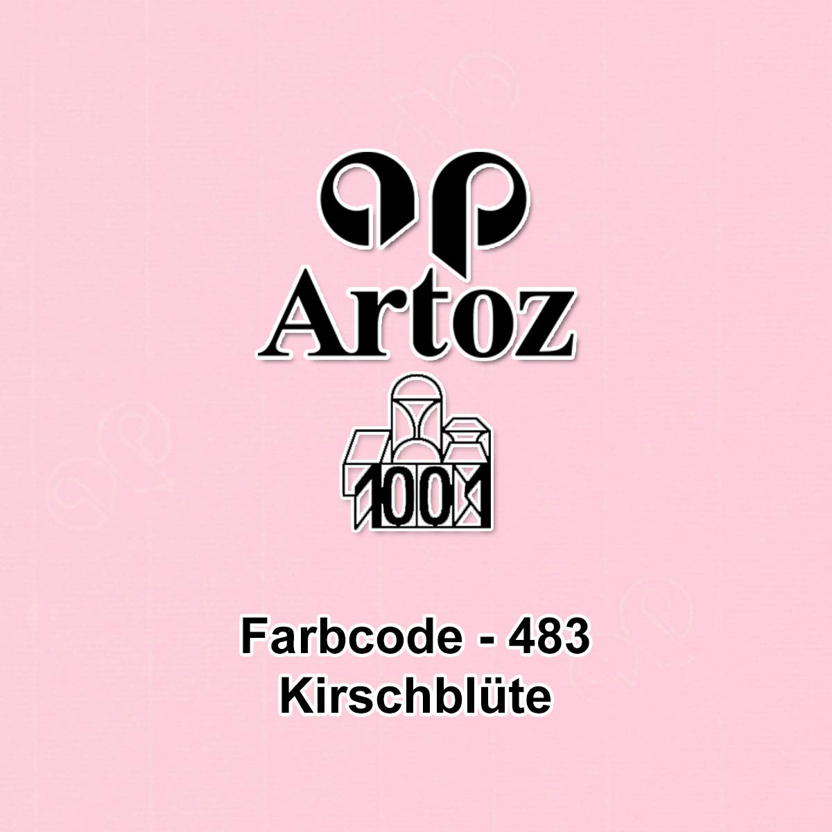ARTOZ 100 x koperty DIN C5 różowe (kwiat wiśni) – 229 x 162 mm, koperta bez okienka – koperty samoprzylepne – seria ARTOZ 1001
