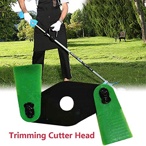 Sanmubo Trimmer Head Cutter - Garden Lawn Trimming Cutter Mower Accessories Grass Disk Leaves, Grass Head Razors Mower Accessories