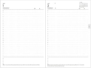 EDiT 26SDR-ETA-RFL 2026 Planner, Starting in April 2026, 1 Page Per Day, B6 Transformation Refill, EDiT 26SDR-ETA-RFL