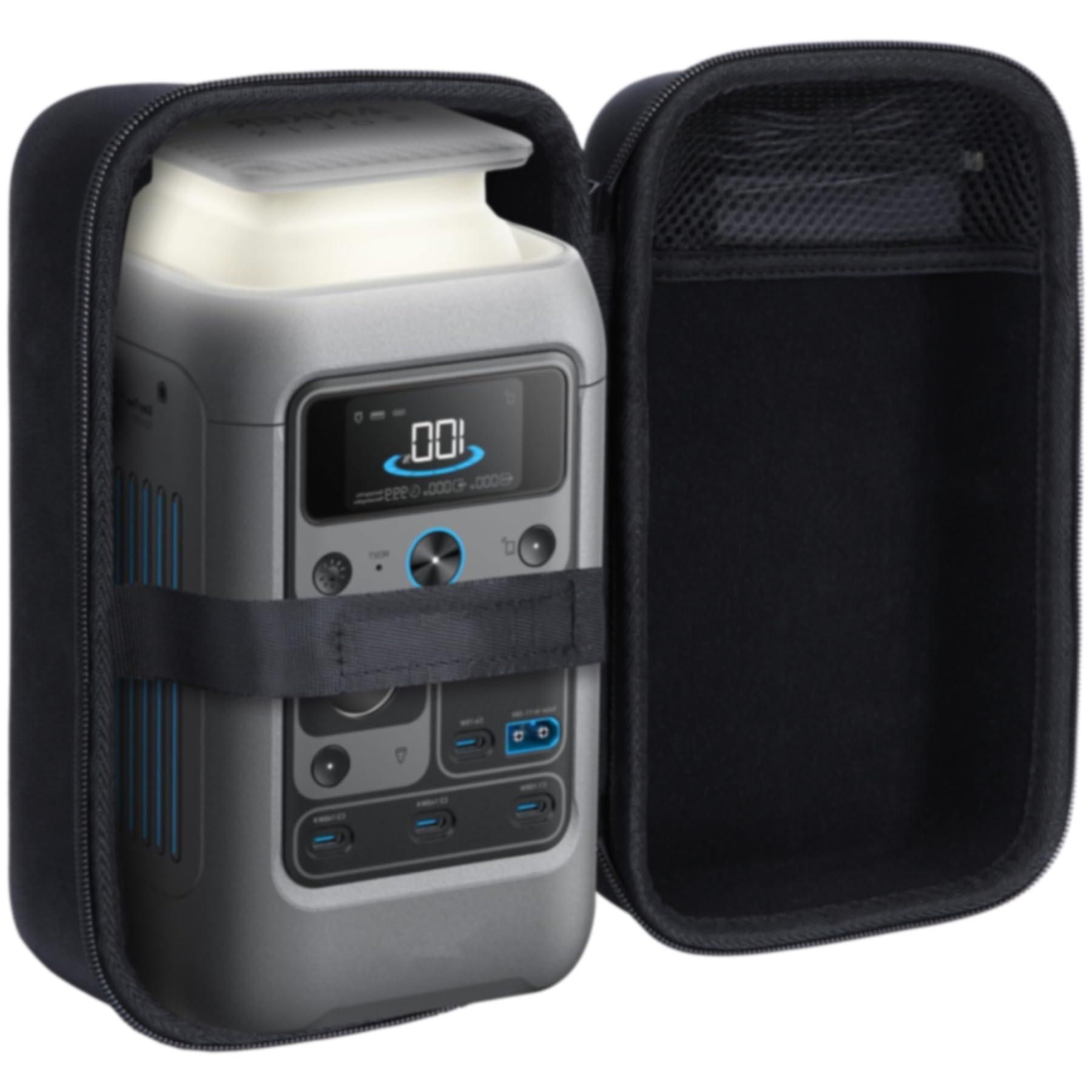 Anker Solix C300 DC Portable Power Station Portable Power Station Portable Power Supply 288Wh Small Lightweight Portable Battery Compatible with Lebakort Storage Case (Case Only)