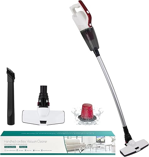 Aspiradora inalámbrica de mano de 8500 Pa, potente aspiradora de palo, escobas eléctricas portátiles, aspiradora inalámbrica ligera para pisos de