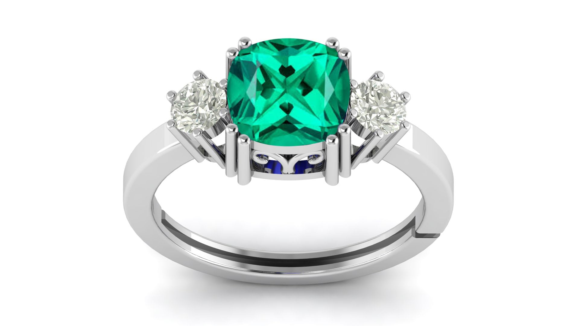 LMDPRAJAPATIS 7.25 Ratti 6.50 Carat Emerald Stone Arstrological Purpose Silver Adjustable Ring For Men (B0BNNDJWZR) Amazon Price History, Amazon Price Tracker