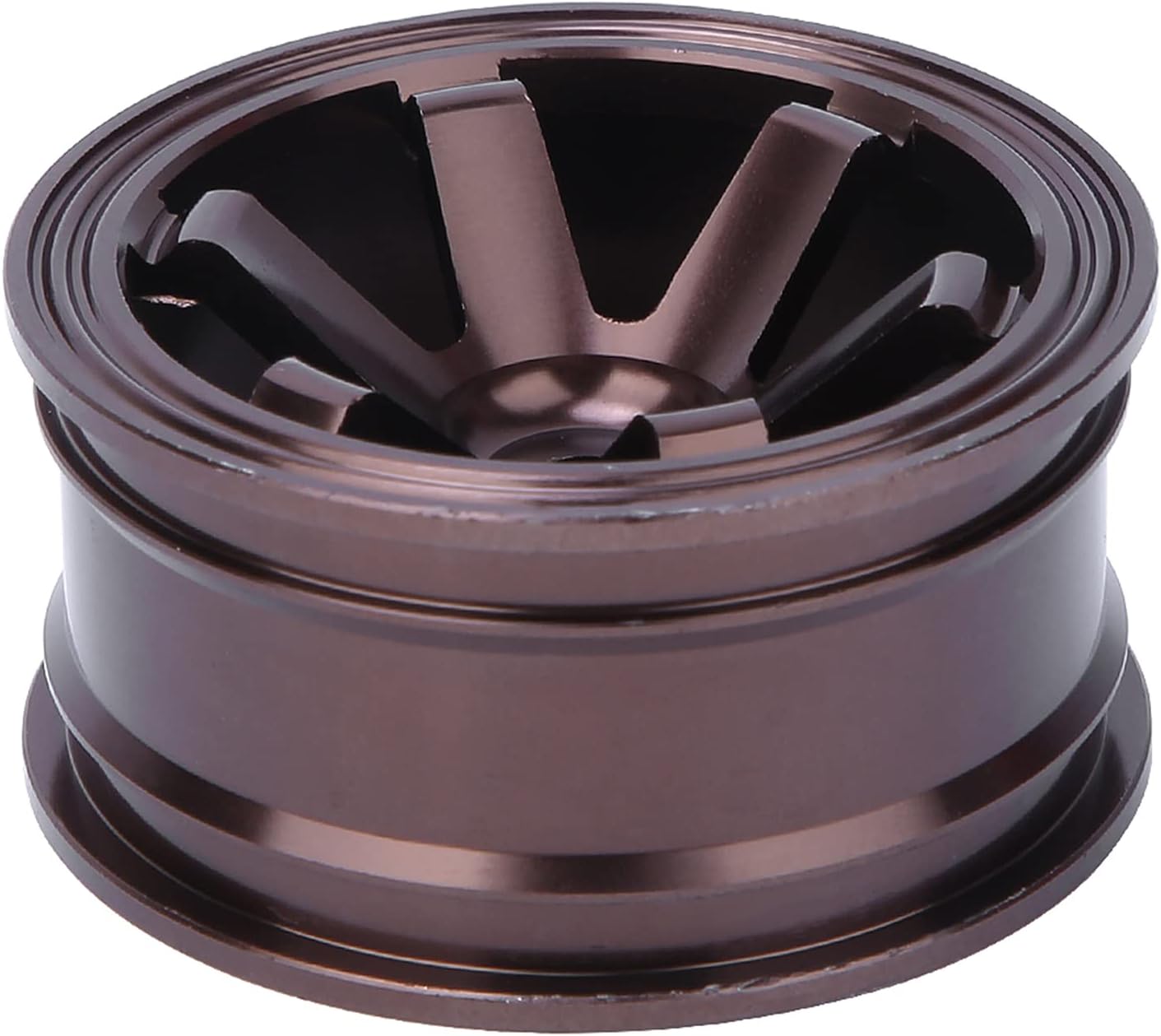 RC Wheel Hubs, Durable Aluminum Alloy, 1/10 Scale Drift Car Parts, 4Pcs Universal for RC Enthusiasts Flat Running and Off-Road Scenarios