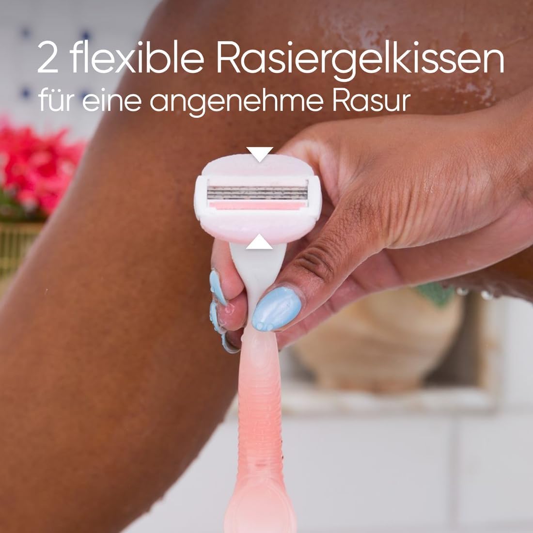 Gillette Venus Comfortglide Spa Breeze Rasierklingen für Rasierer Damen, 9 Ersatzklingen für Damenrasierer mit 3-fach Klinge