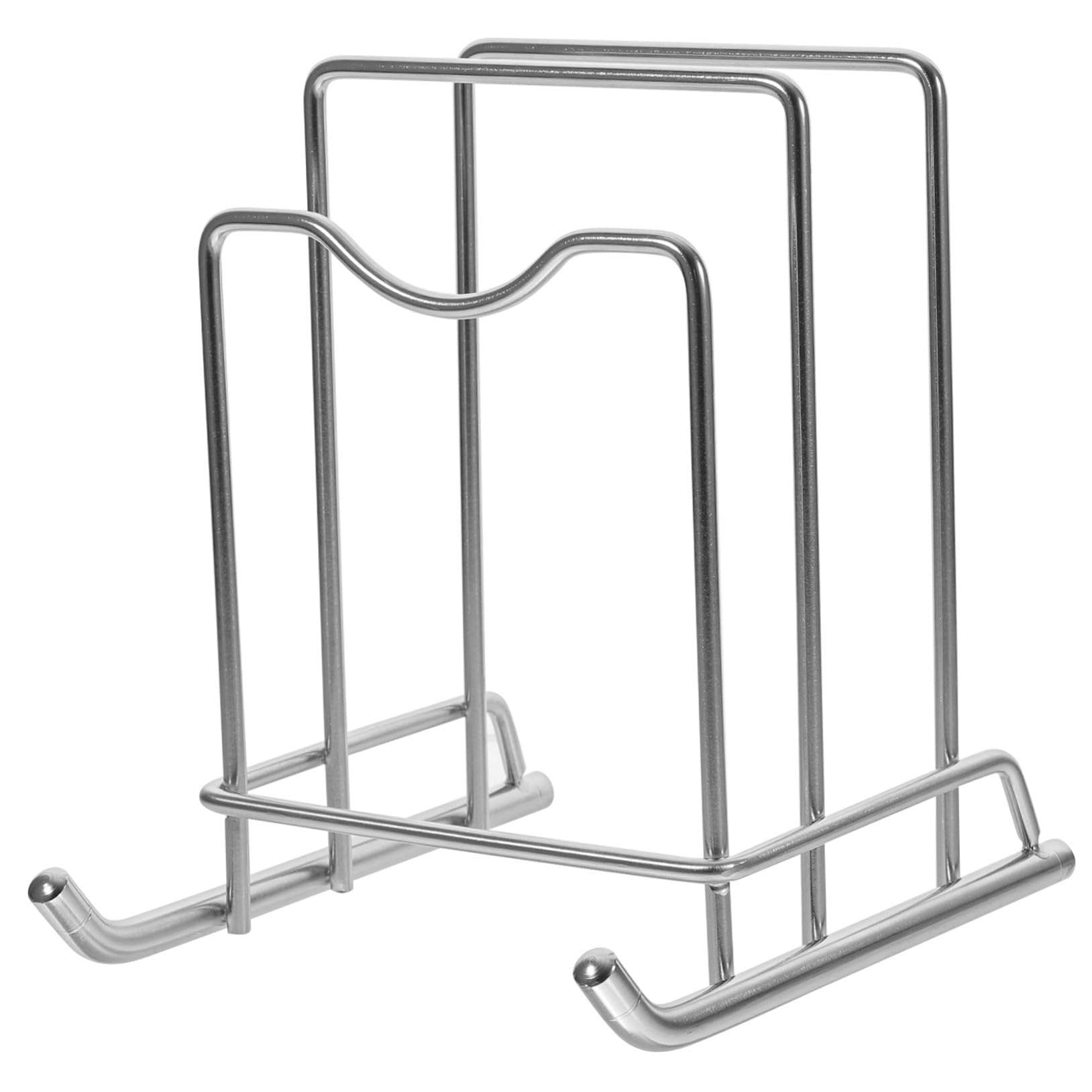 Ablage für Topfdeckel als Deckelorganizer mit Schneidebrett Organizer