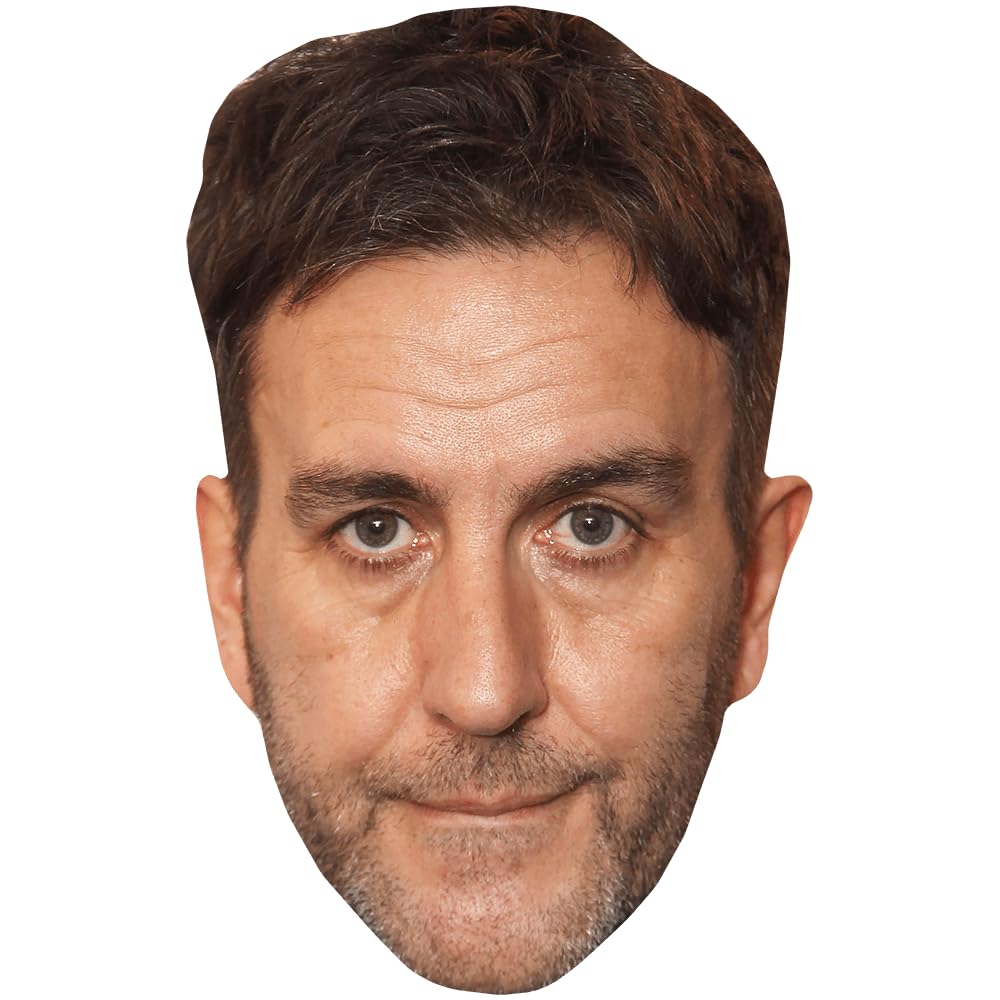 Celebrity Cutouts Lifelike Terence Hall (Beard) Celebrity Mask, Flat Card Face, Fancy Dress Mask