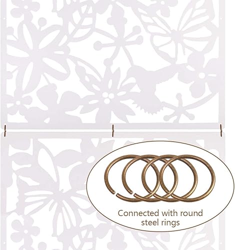 Miniatura 4 de ANMINY 36 piezas de paneles de pared decorativos para colgar divisores de habitación, diseño hueco para sala de estar, comedor, cocina, dormitorio,