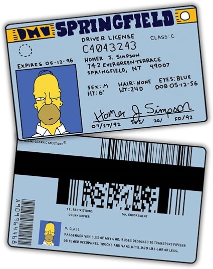 New Simpsons Movie Confirmed: Homer Finally Schedules Time for a Second Dose 10 61pL66Yls1L. AC SX425 Miami Graphic Solutions