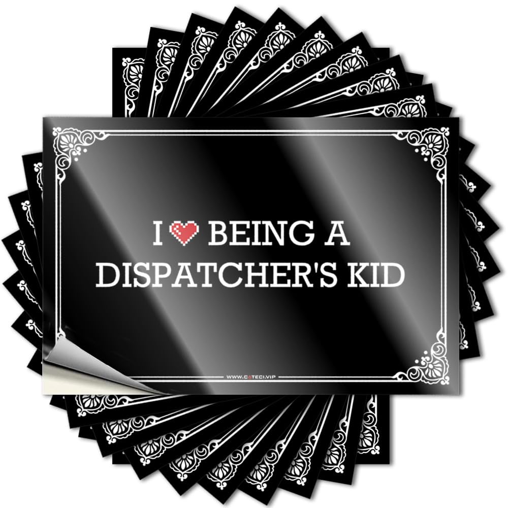 Tattoos Emo Vinyl Sticker | I Love Being A Dispatcher's Kid Reading for Alcohol Use(6X9CM)