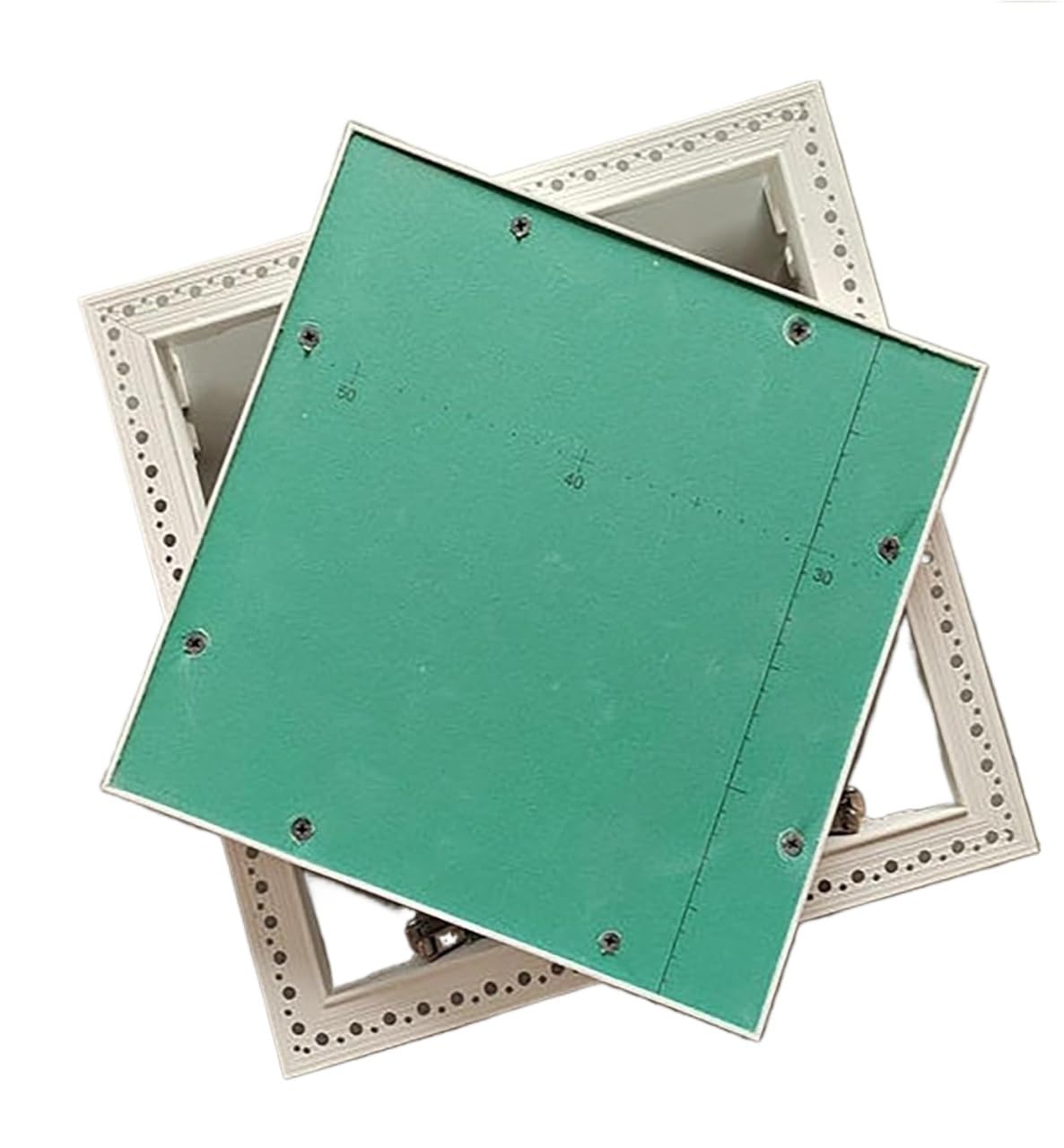 Wall & Hatch Access Panel – Drywall Access Panel - Flush Mount Maintenance Hatch for Wall & Ceiling, Drop Down Plumbing Valve Enclosure, 11.8x11.8 Inch(19.7x19.7)