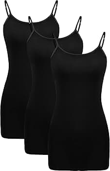 トップス andmary Shirring ribbon camisole black SLY | SHIRRING RIBBON キャミソール (キャミソール ) |SHEL