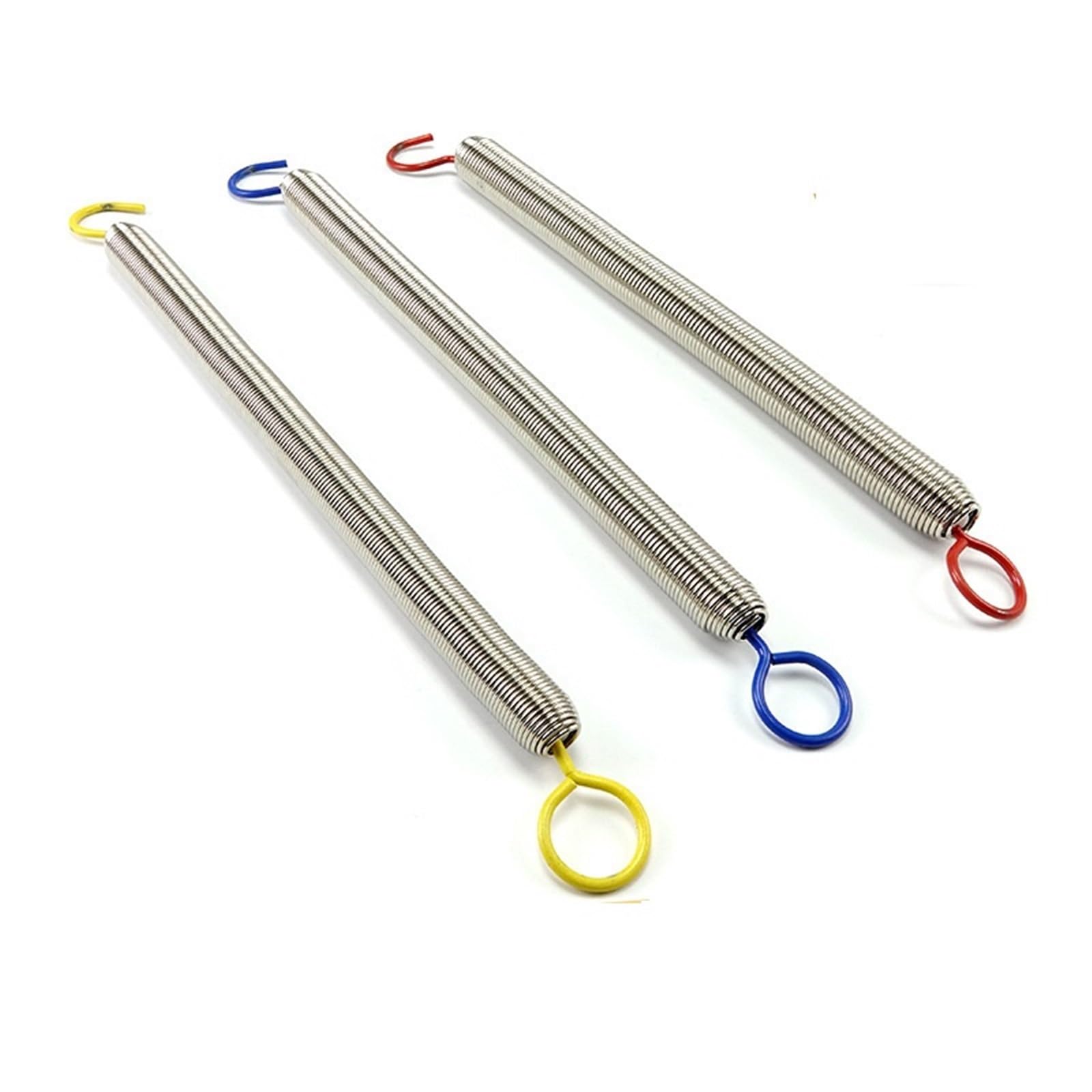 Molla per Pilates Reformer Pilates Reformer Molla di Estensione con Gancio Pilates Equipment Yoga Music Wire Molla di Tensione in Acciaio(Blue)