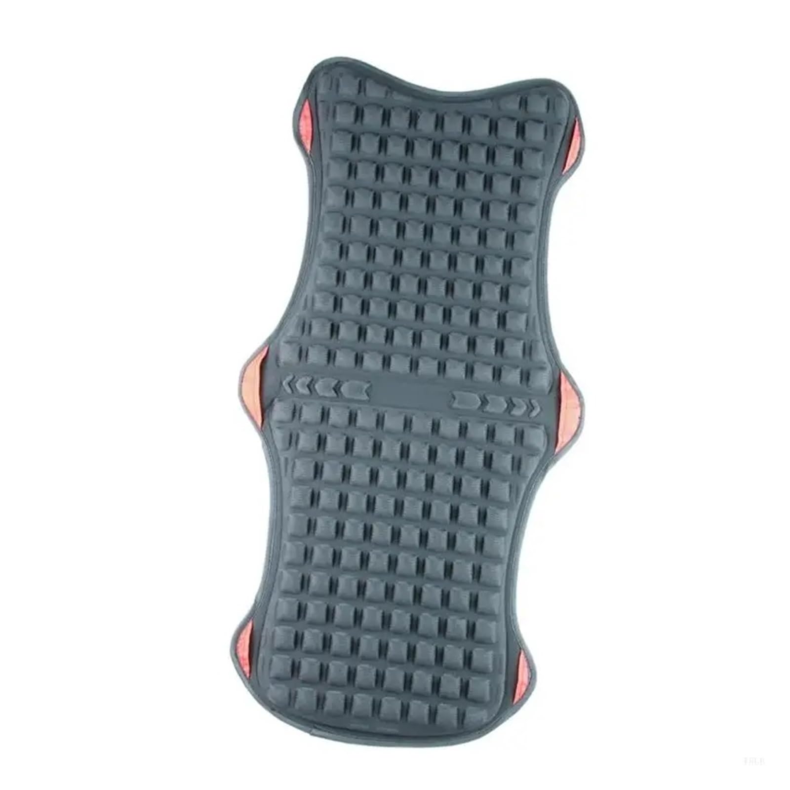 Almohadillas Protectoras a Tope Cojines para Motocicleta con Canales de Flujo Aire Fondo elástico PVC Universal(XL)