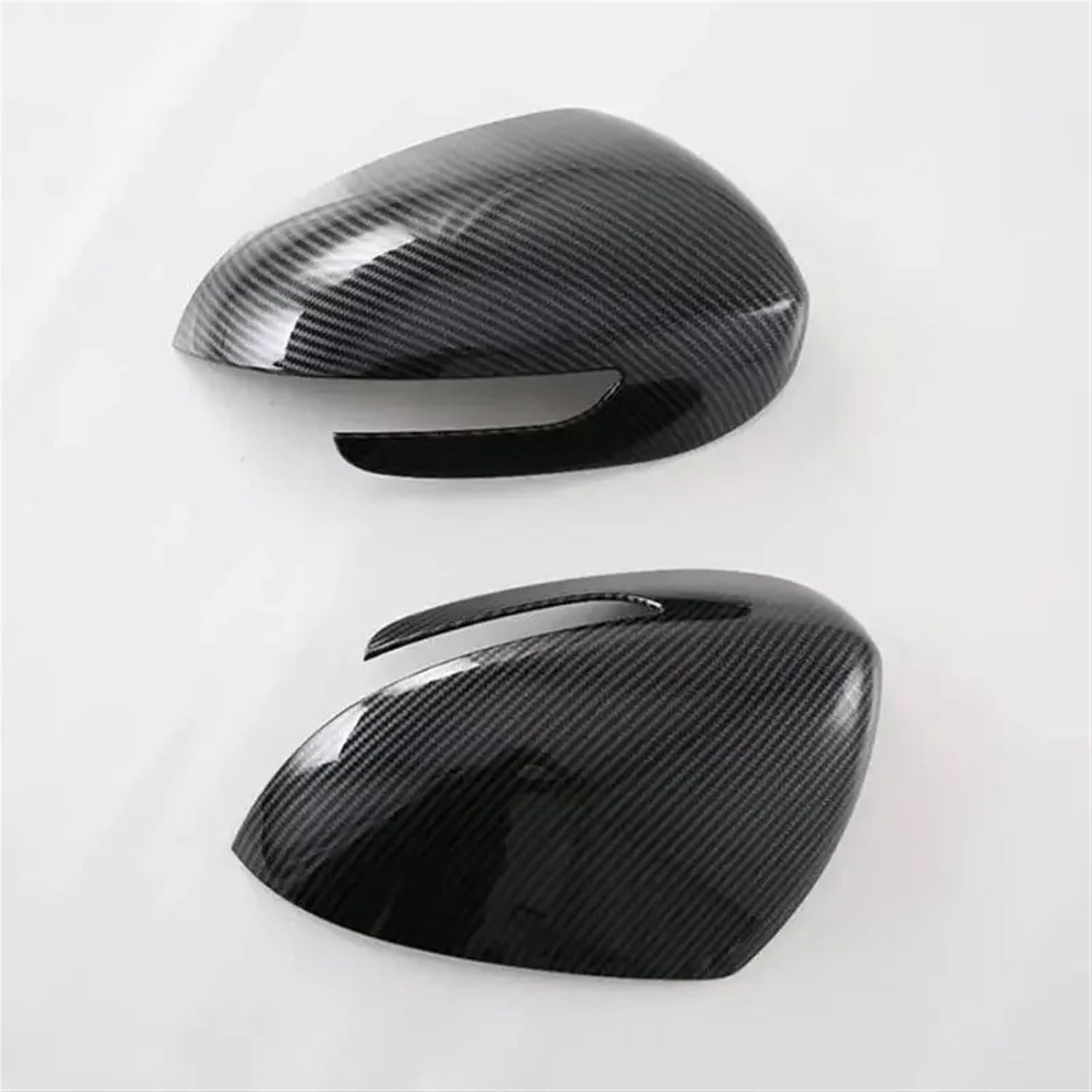 Compatible For Kia Sportage KX5 2016-2019 Car Rearview Side Mirror Cover Wing Cap Sticker Exterior Door Rear View Case Trim Carbon Fiber (Color : Carbon Fiber)