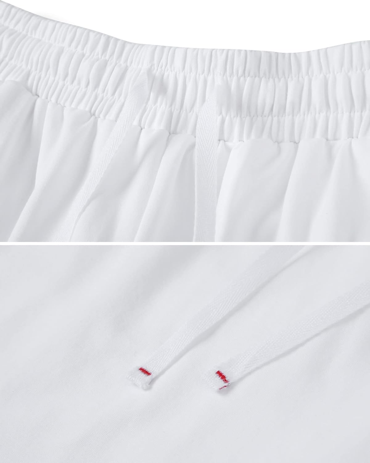 HOW'ON Womens Shorts Summer Drawstring Elastic Waist Bermuda Shorts Athletic Shorts - Image 4