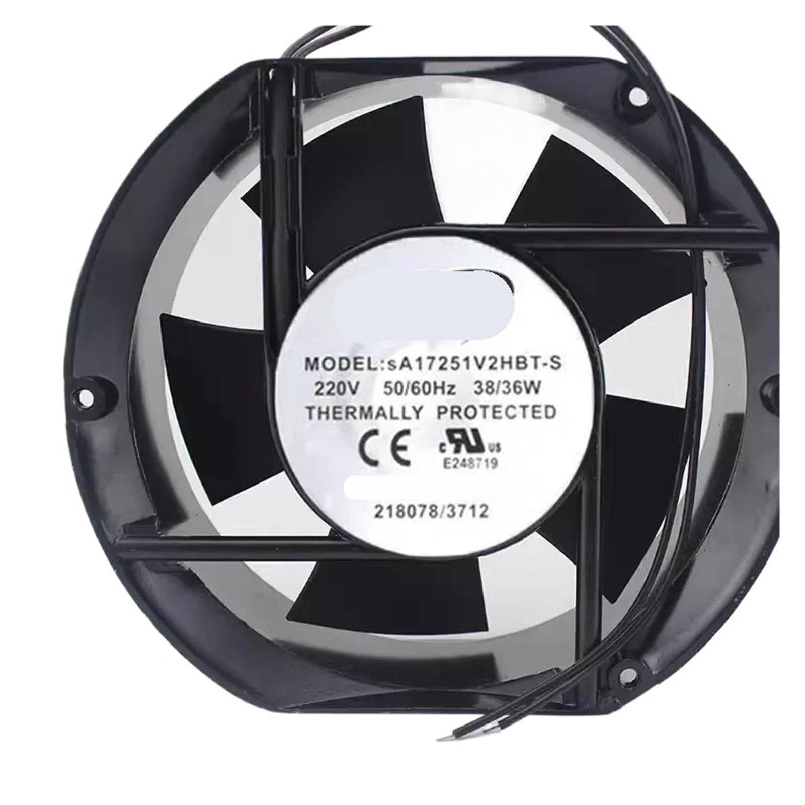 EAHWCXSD SA17251V2HBT-S 220V 38/36W 17251 172 * 51mm cooling fan