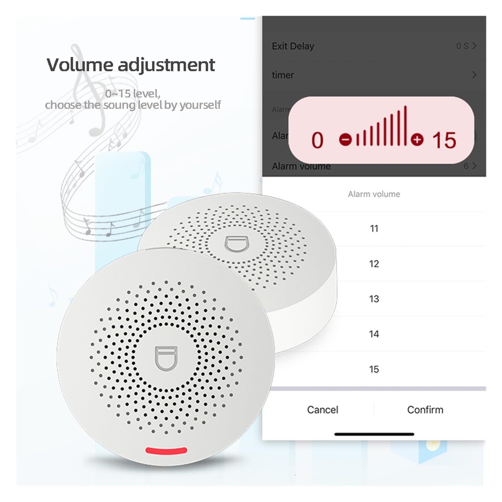 Sistemi Allarme Casa Di Allarme Wi-Fi Antifurto Sicurezza Wireless Con Rilevatore Movimento Sensore Porta Controllo App Smart Home Kit(G.)