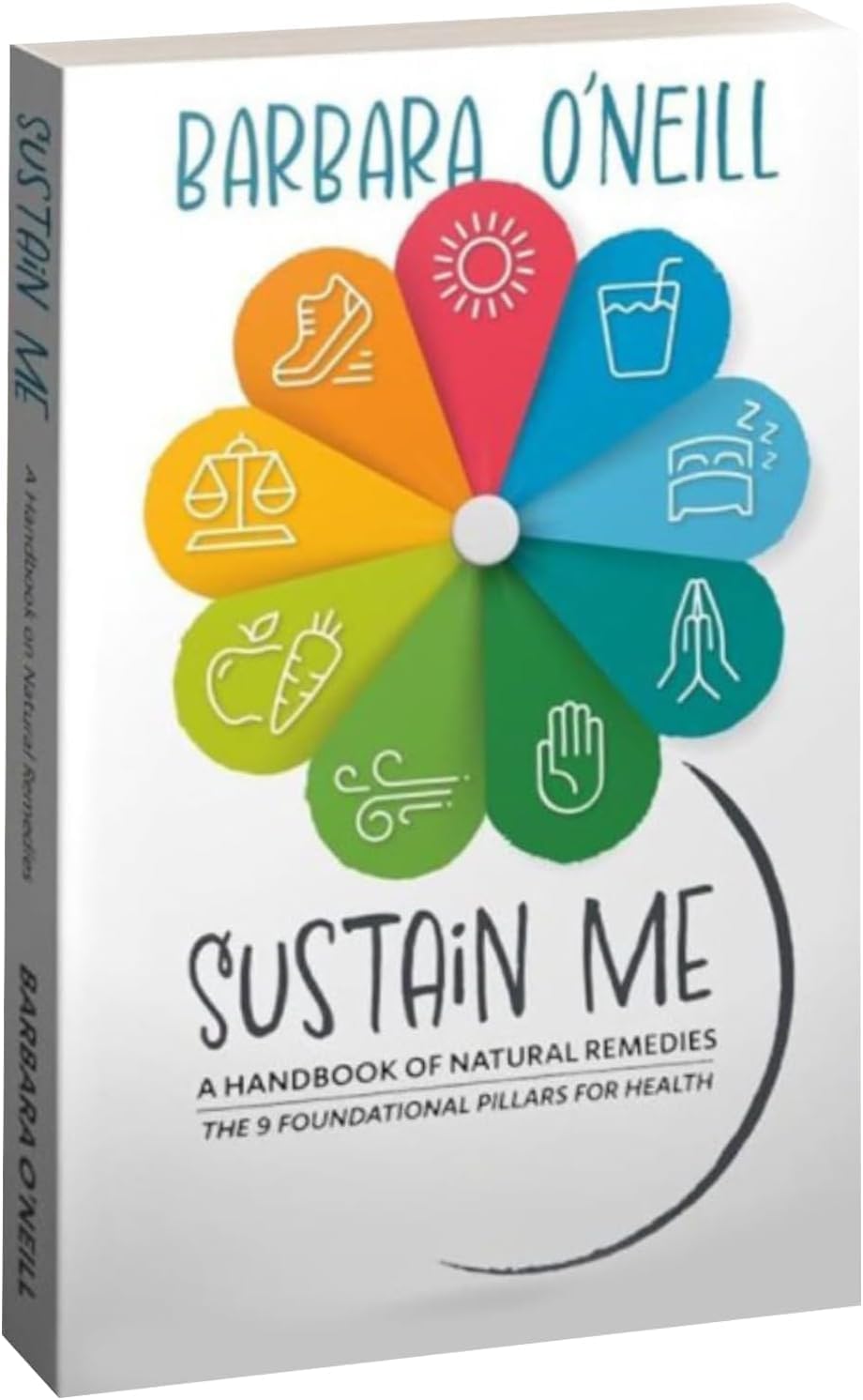 Sustain Me Book Barbara O'neill,Size of 6x8 Inches,The Complete Herbal Remedies Book & Holistic Health Guide, The Herbal Remedies Organizers