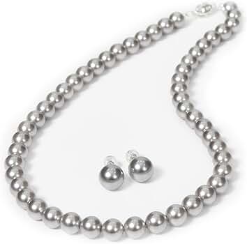 Amazon | [Alivern] パール ネックレス シルバー925 日本製