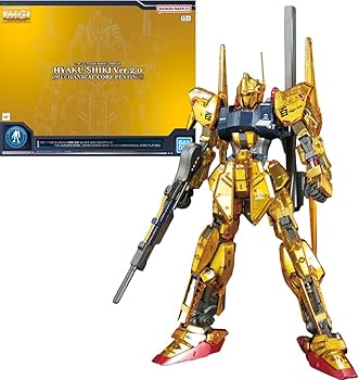 Amazon | MG 1/100 百式 Ver.2.0 [メカニカルコアメッキ] 組み立て式
