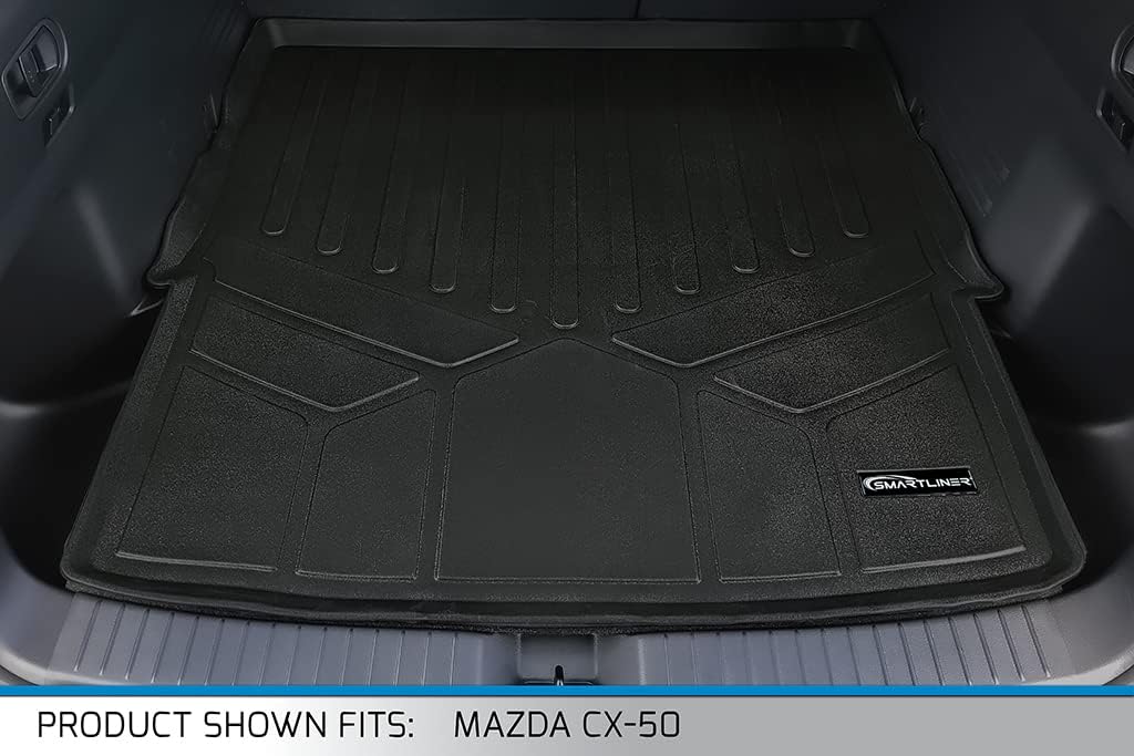SMARTLINER All Weather Custom Fit Cargo Trunk Liner Floor Mat Compatible with 2023-2025 Mazda CX50 - Image 2