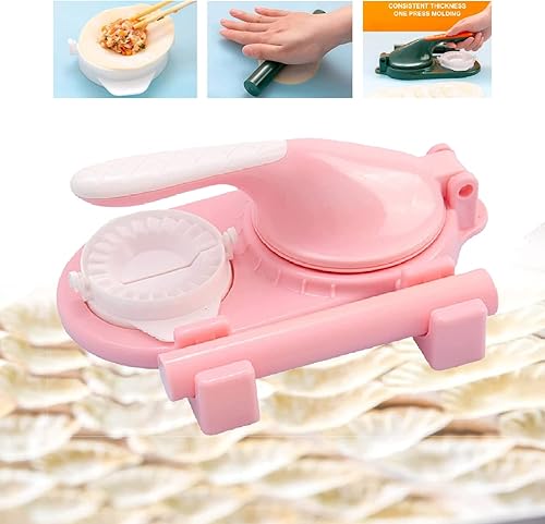 Miniatura 2 de Juego de máquinas de masa 3 en 1 para prensar masa máquina de moldes de bolas de masa manual prensa de masa de cocina para empanada perogías Wonton