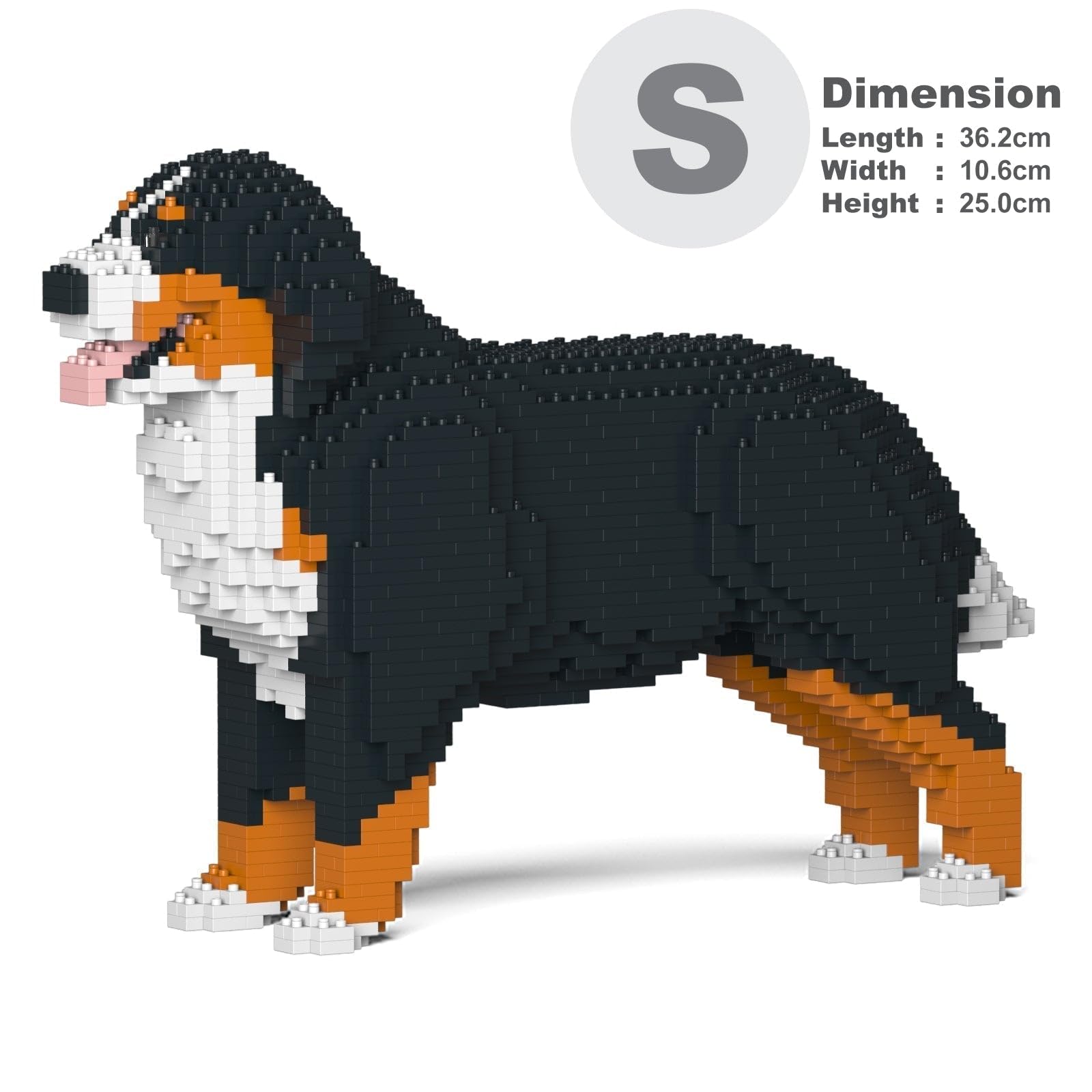 JEKCA Bricks Bernese Mountain Dog 02 ST19BMD02