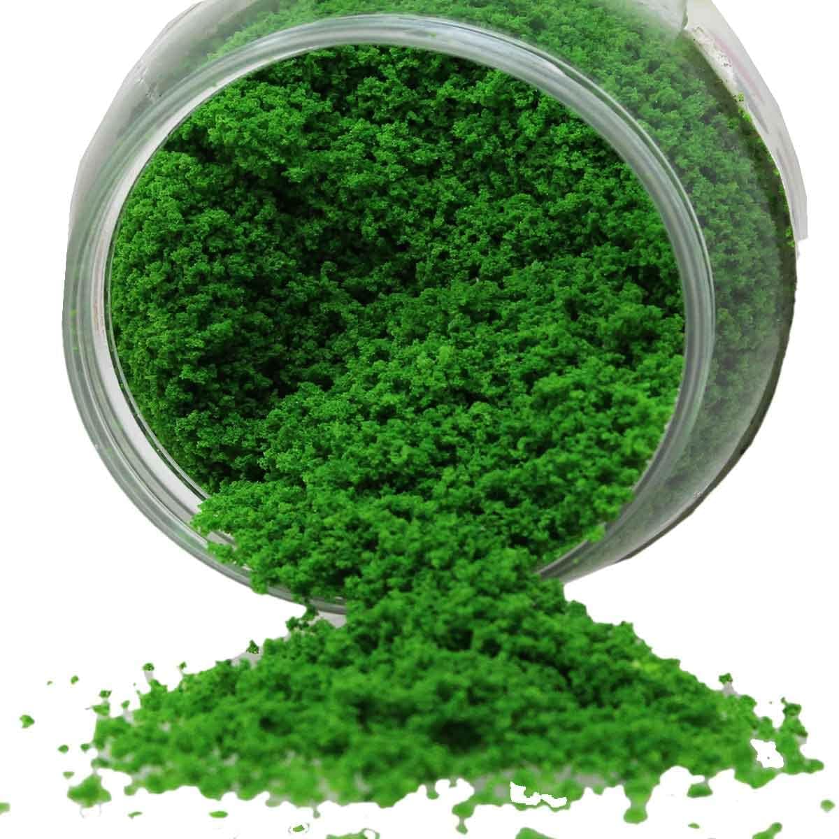KRAFTMASTERS®Artificial Grass Powder Miniature Tree Snow Micro Garden Landscaping Decoration Craft DIY Accessories (400 gram)-image-7