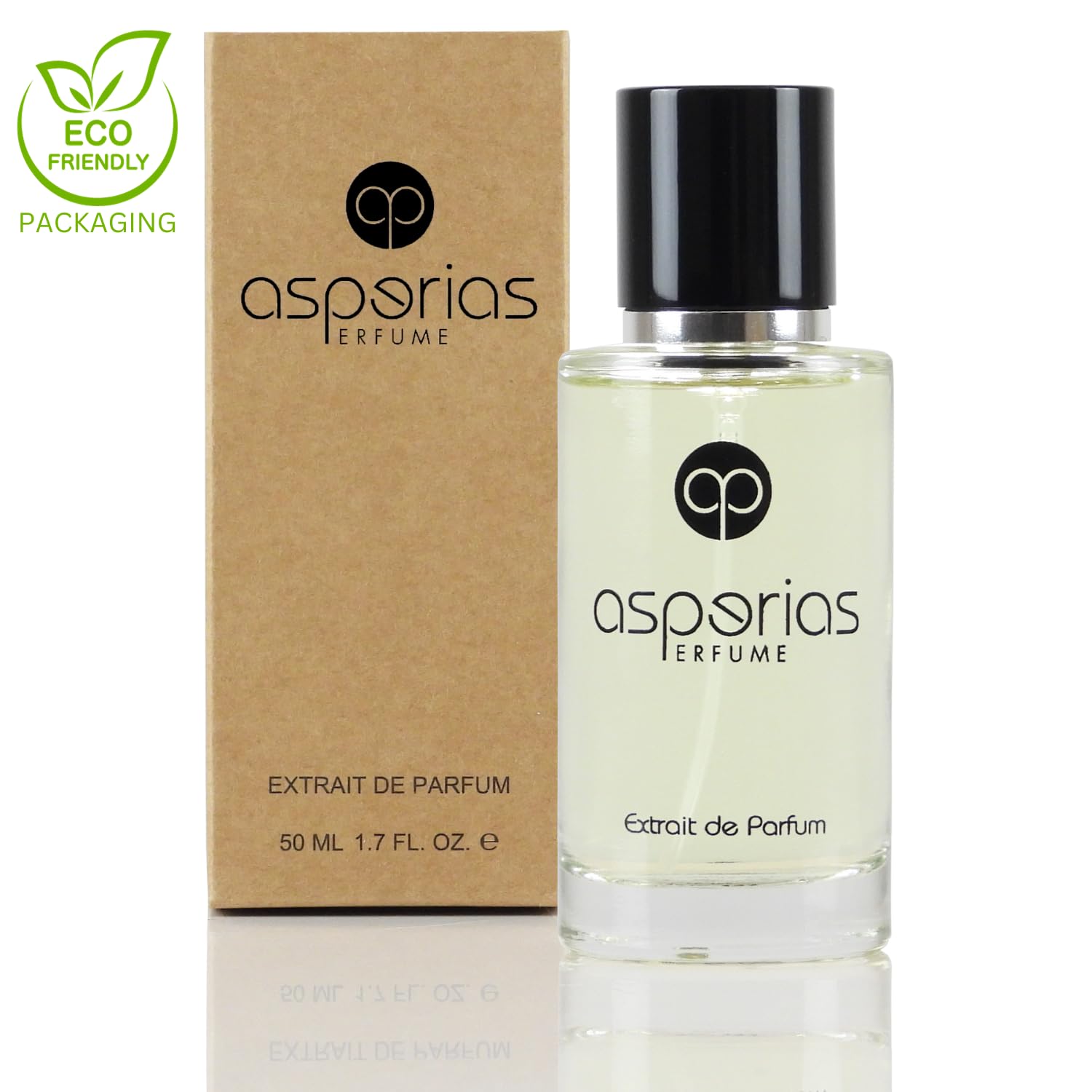Asperias Men 004 Homme Sport Extrait de Parfum, długo utrzymujący się zapach, perfumy męskie, świeżość i cytrusy, 50 ml