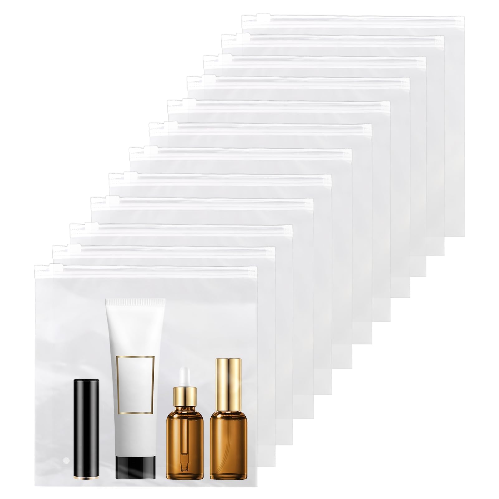 Busta Trasparente Per Liquidi Aereo 10 Pezzi Buste Sa Viaggio