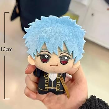 Amazon.com: YLEAFUN Anime Sakata Gintoki Figure Soft Stuffed Throw
