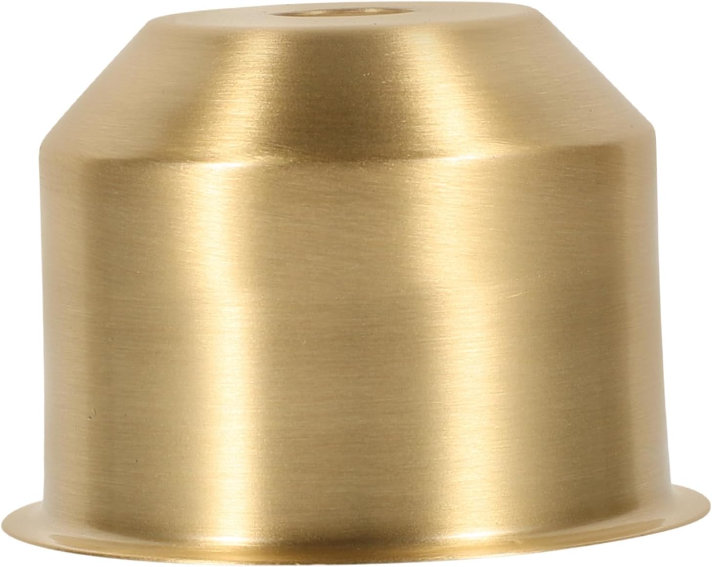 Copper Lamp Finial Socket Cup Decorative Lamp Finial Base for Pendant and Bedside Lighting Versatile Copper Design for Enhanced Brightness and Focused Illumination