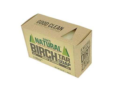 Miniatura 3 de Sam's Natural Jabón de alquitrán de abedul - Natural - Vegano y libre de crueldad - El favorito de Estados Unidos