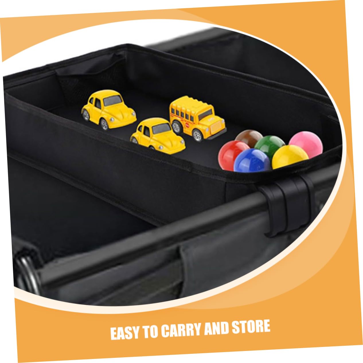 Supvox Universelles Kinderwagen Snack Tray Abnehmbarer Organizer Für Junge Mädchen Und Kleinkinder Mit Verstellbarem Halter Rutschfest Und Leicht Für Unterwegs Schwarz