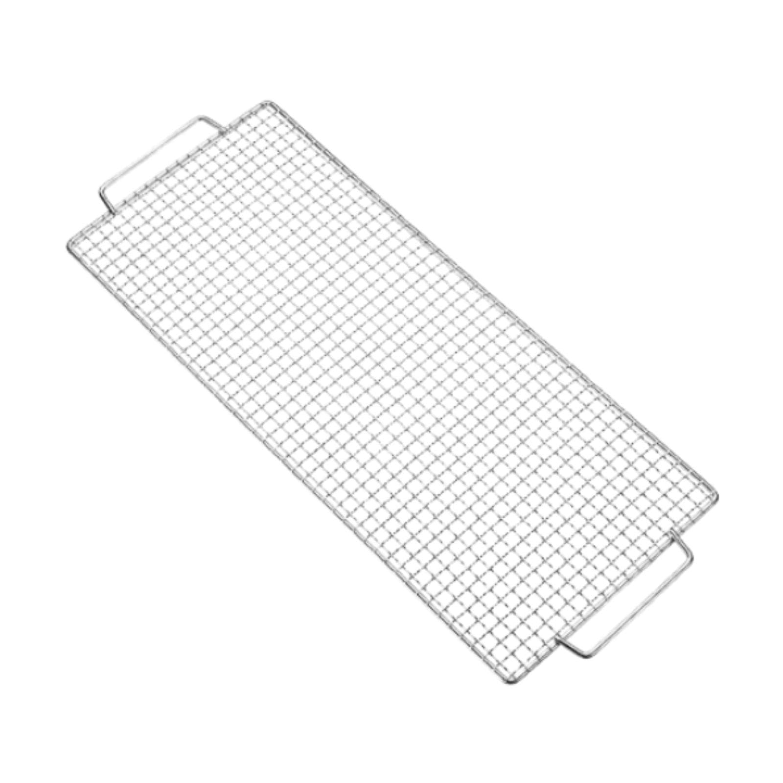Grille cuisson mesh mat empêche les aliments de tomber pour barbecue propre au camping