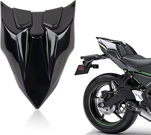 Cubierta del capó del asiento del pasajero trasero para asiento de pasajero individual carenado sección de cola para Ninja 650 Z650 2017 2018 2019