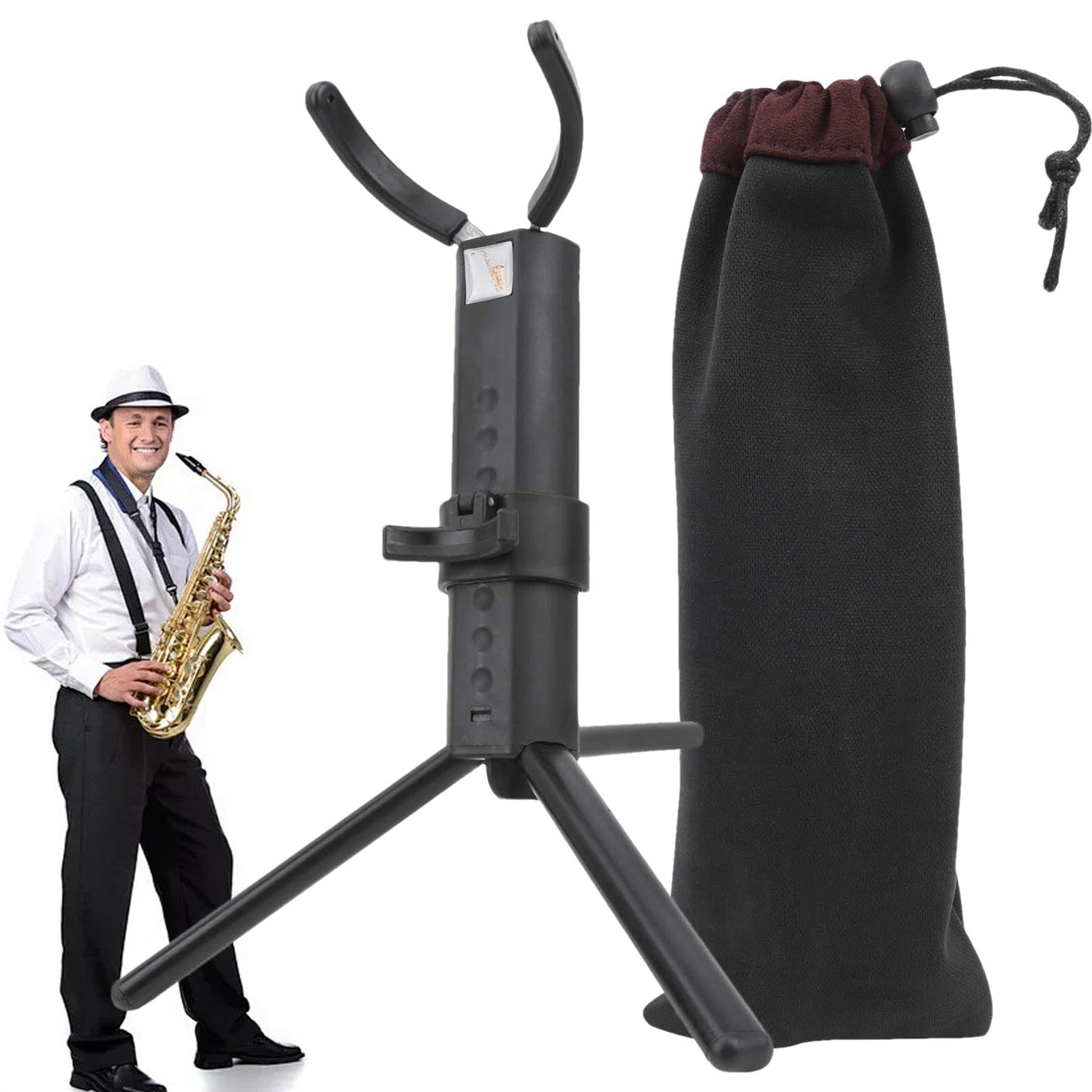 Support pour Saxophone Alto pliant et portable pour musicien