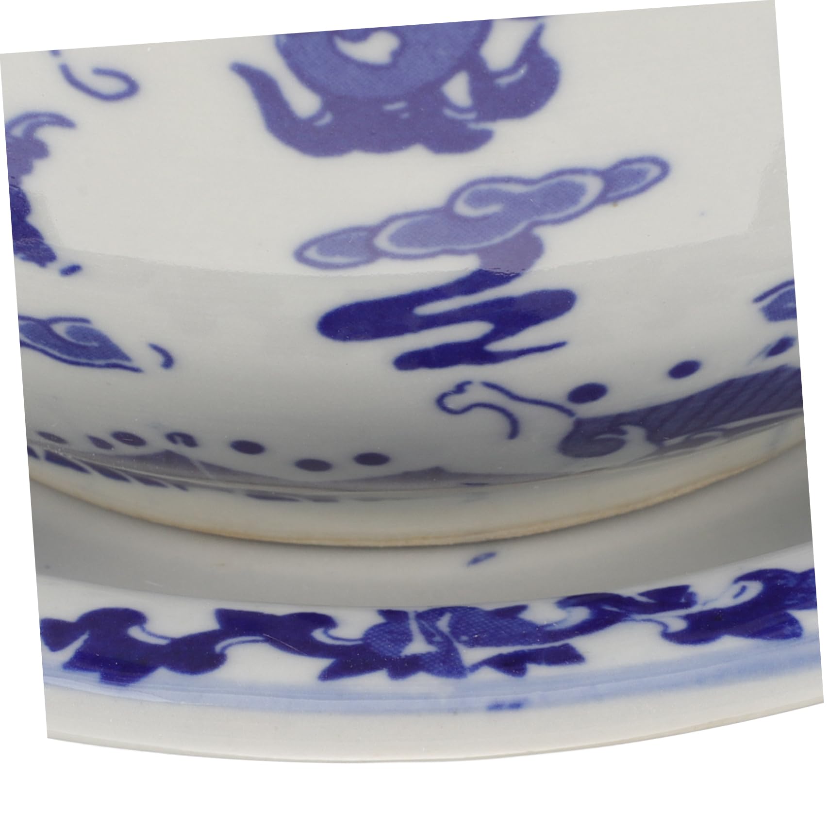 VANZACK Wykwintne Rzemiosło Duża Ceramiczna Doniczka Bonsai Z Tacką Do Roślin Domowych