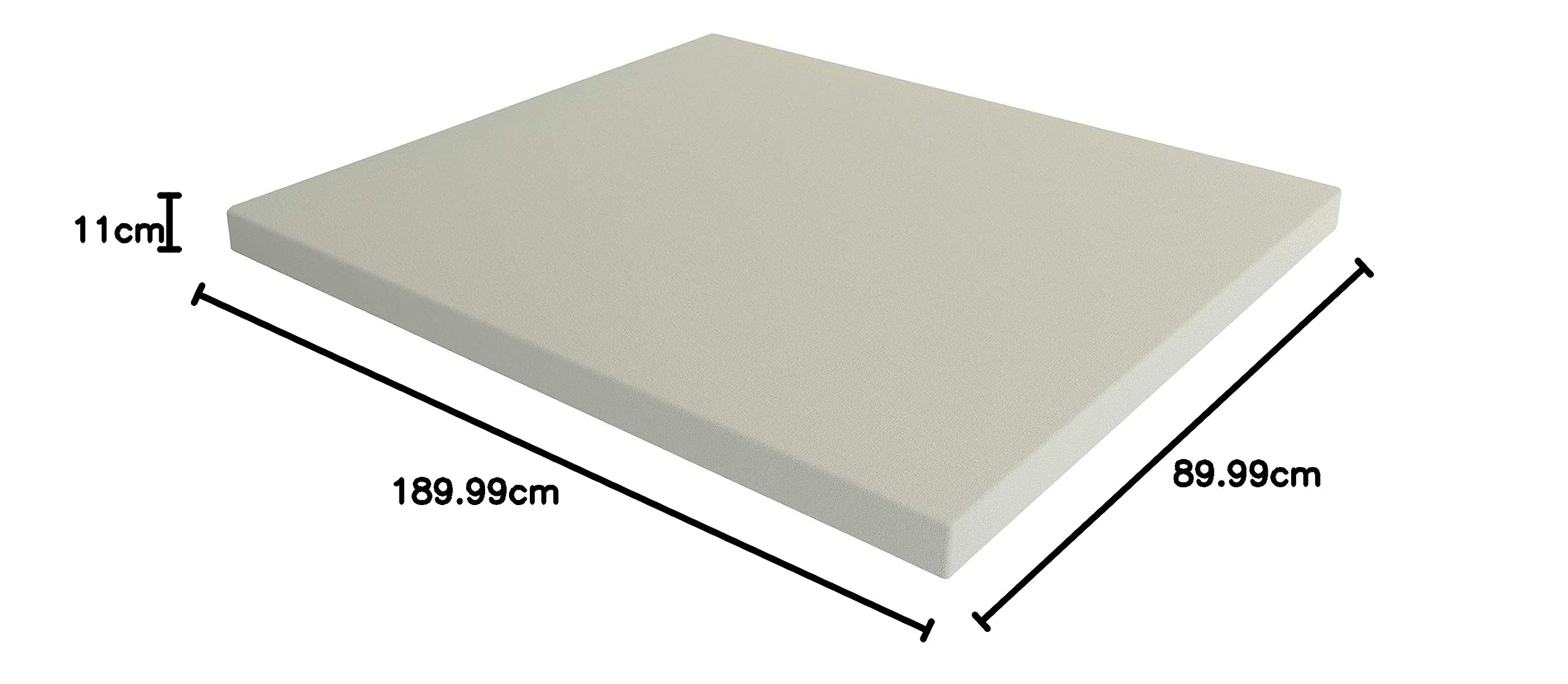 Baldiflex Materasso Singolo Easy Small 90 x 190 cm - Cotone Ortopedico