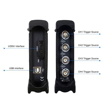 6074BC Digital Oscilloscope 70MHz 1GSa/s 4CH USB Virtual Oscilloscope Diagnostic Instrument Diagnostic Tool