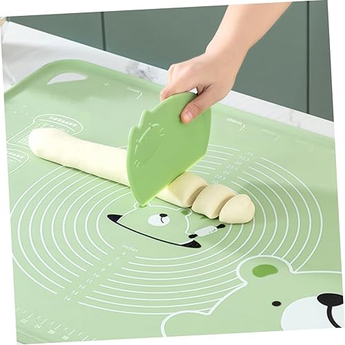 Miniatura 6 de Housoutil Raspador ergonómico para alimentos, raspadores de masa de silicona, herramienta de cocina multiusos para hornear pastelería