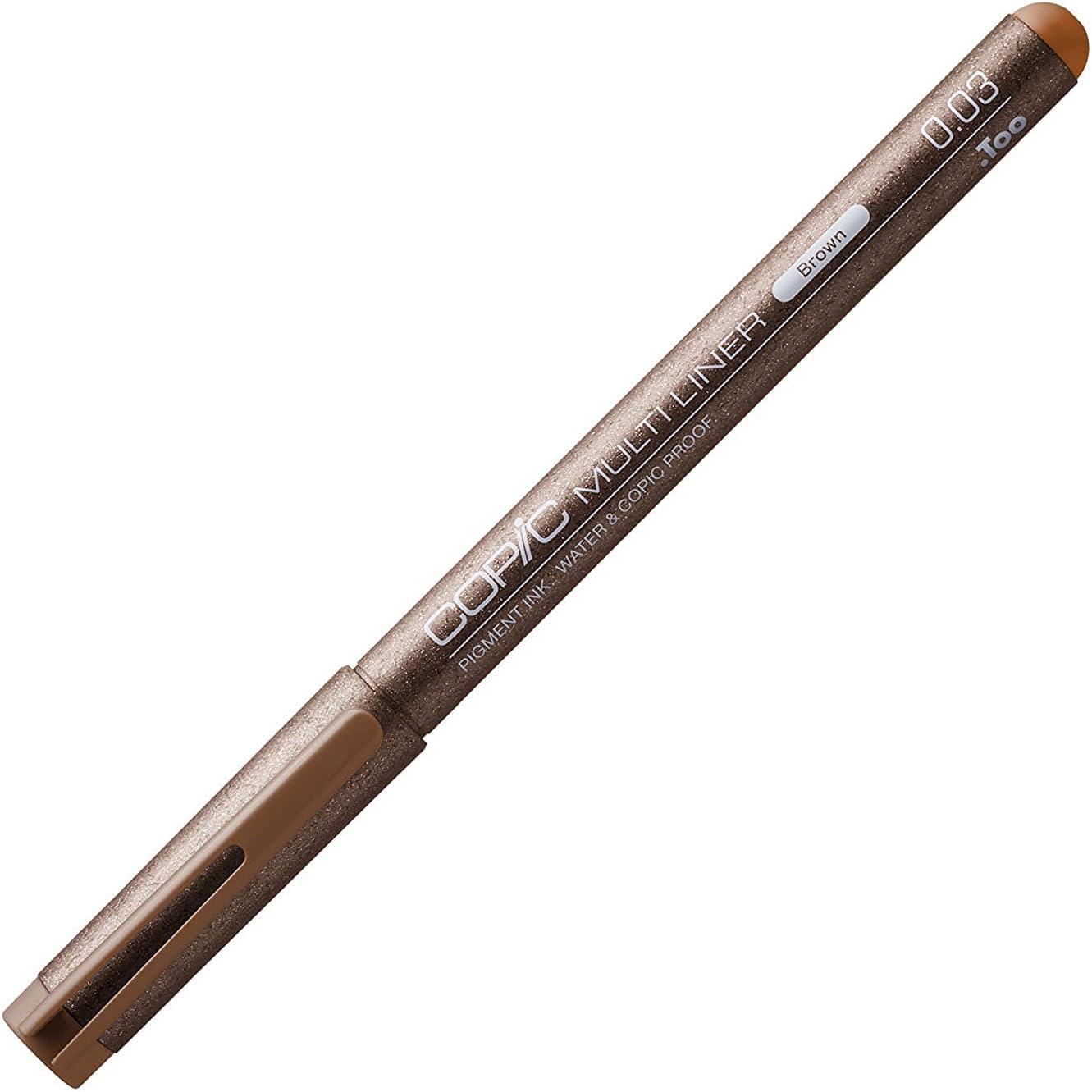 Multiliner, Brown, .03mm