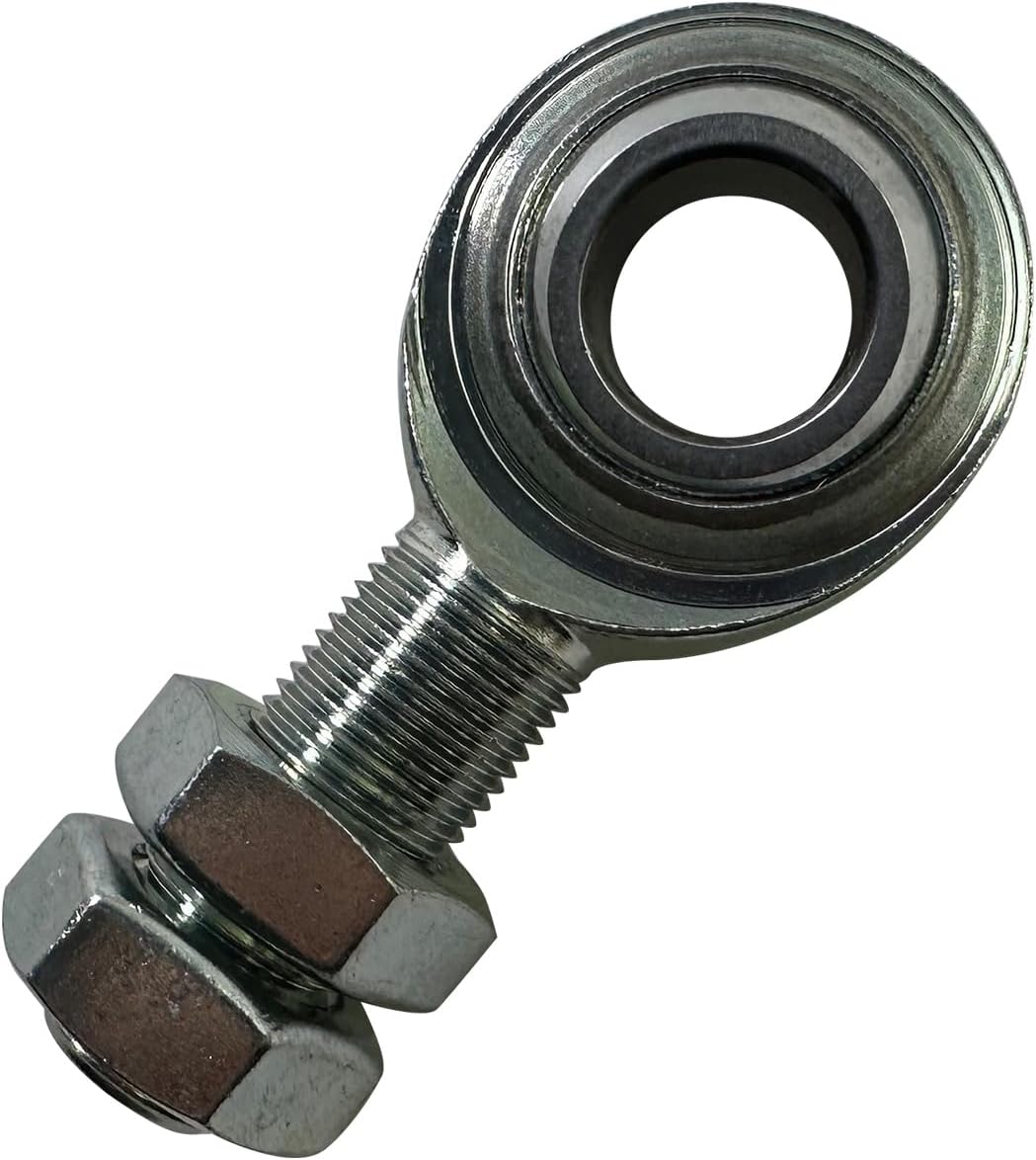 2PCS Universal Round 3/4" DD Steering Shaft Support Bearing Heim Joint Street Rod