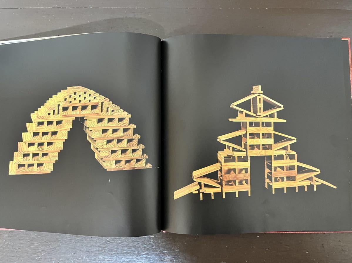 Amazon | Kapla カプラ 赤 アートブック 本 積み木 ブロック