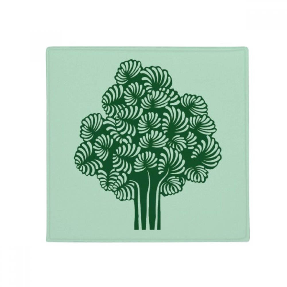 Tapis animaux antidérapant plantes et fleurs pour sol de salon 60x60 cm