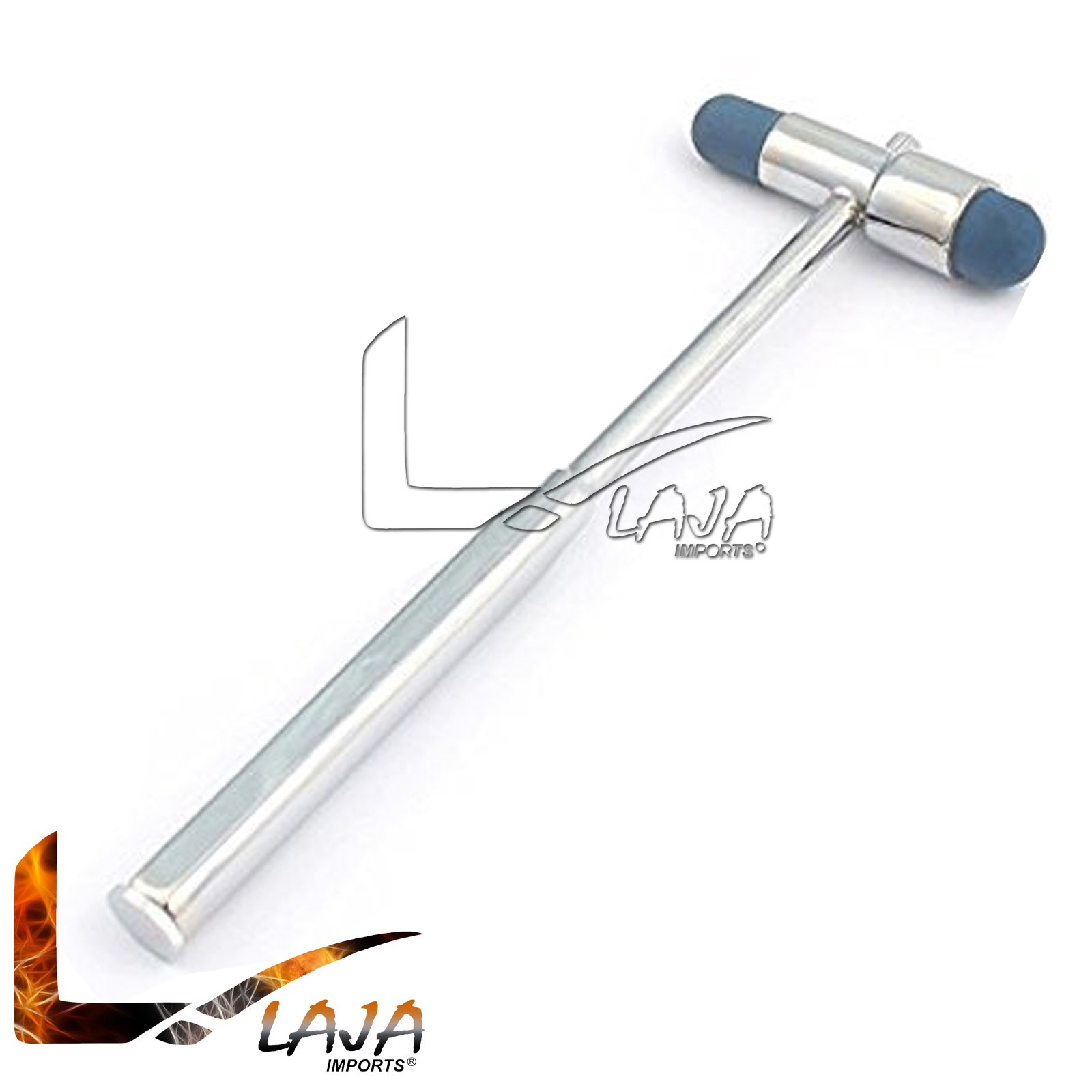 LAJA IMPORTS BUCK NEUROGICAL REFLEXES TESTING HAMMER - COMES WITH NEEDLE AND BRUSH (ROYAL)