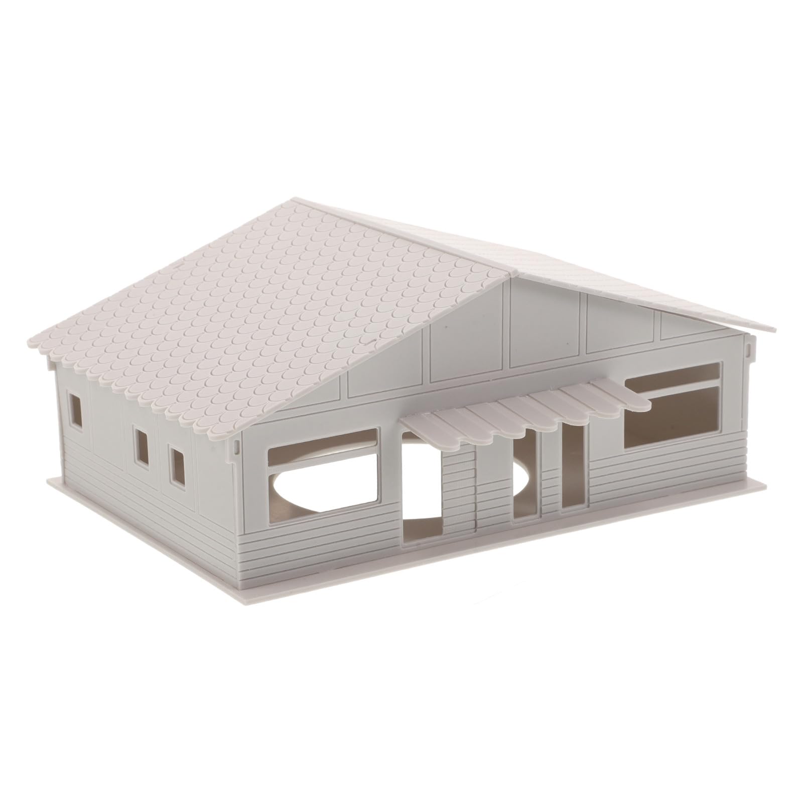Zerodeko Modellino di casa in miniatura, scala 1:64, di paesaggio con